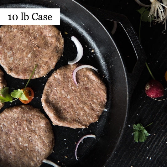 Pasture Raised Breakfast Patties - 10lb Case