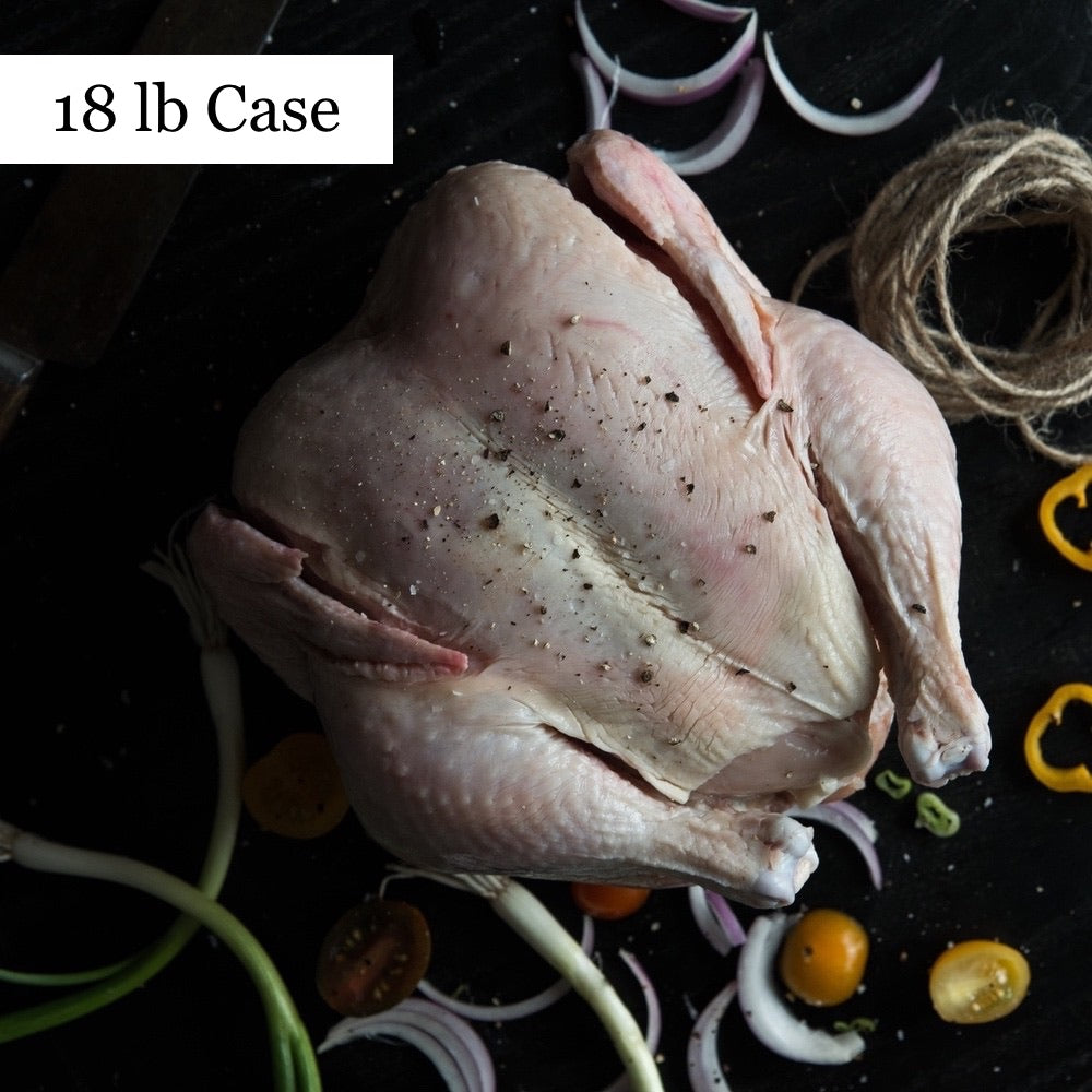 Pasture Raised Whole Chicken - 18lb Case