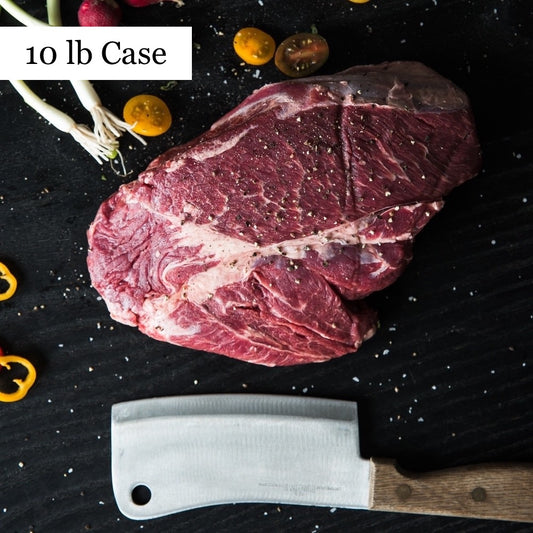 Grass Fed Boneless Chuck Roast - 10lb Case