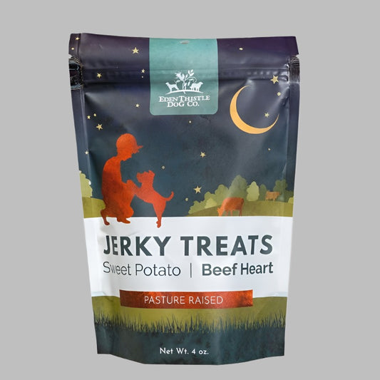 Beef Heart Jerky for Dogs