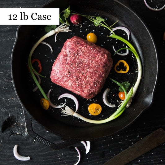 Grass Fed Ground Beef - 12lb Case