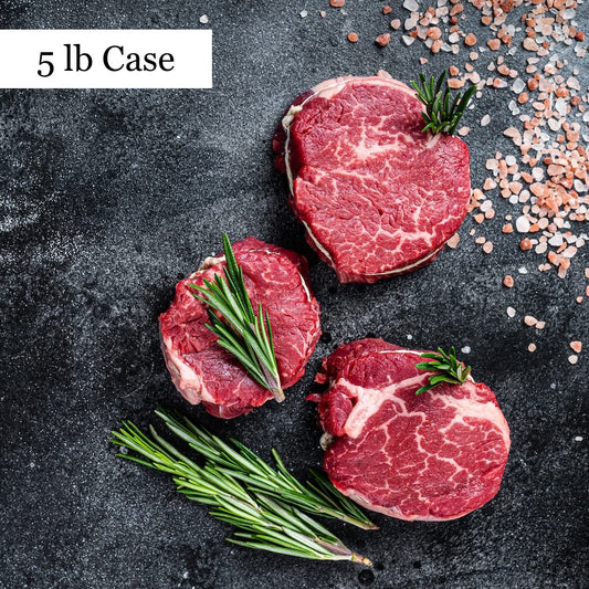 Grass Fed Filet Mignon - 5lb Case