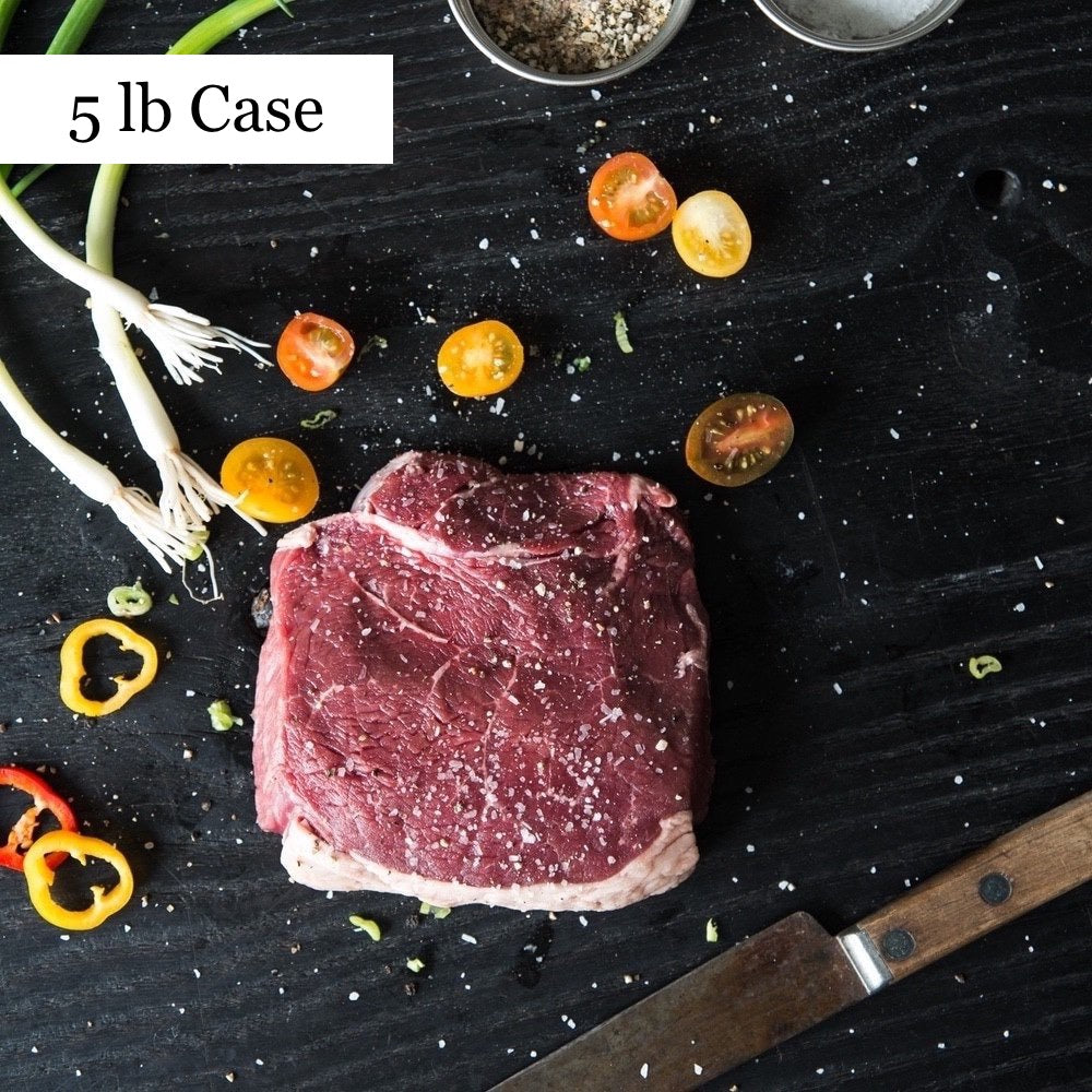 Grass Fed Sirloin Steak - 5lb Case